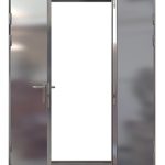 Техническая алюминиевая дверь GFTD832